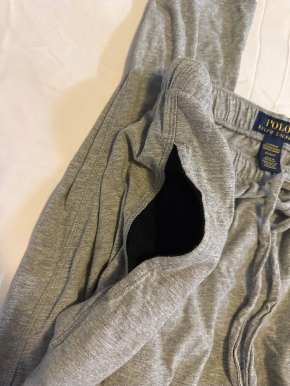 Polo by Ralph Lauren Gray Sweatpants with Blue Pony